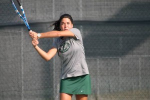 LAURA BEAN/The Arka Tech: Camila Roca is 15-6 in singles play and 4-1 with doubles partner Tamara Bell. 